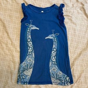 Tea brand girls giraffe tank top